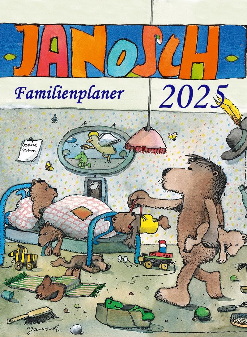 Amazon.co.jp: Janosch Familienplaner 2025 : Janosch: Foreign Language Books